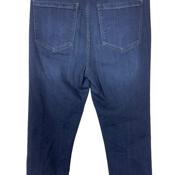 Liverpool Los Angeles The High Rise Ankle Cropped Dark Wash Denim Jeans Size 10 - Picture 15 of 15